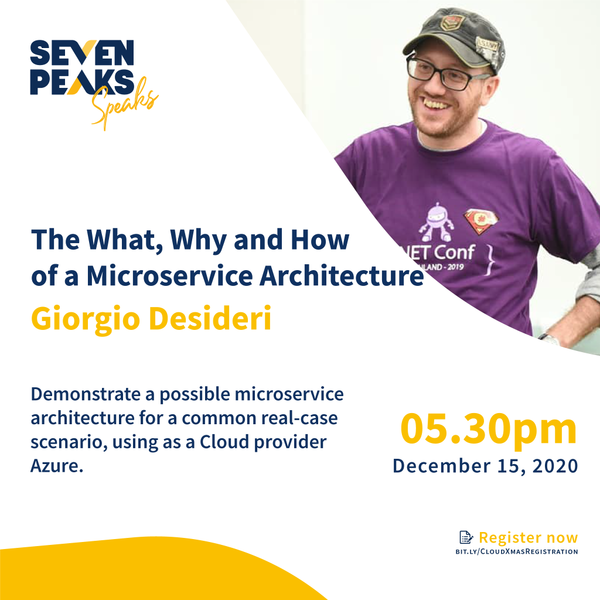 What, Why and How of a Microservice architecture
